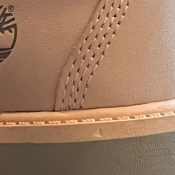 Timberland Boots Girls Size 13 Light Pink Nubuck Waterproof Leather Lace up - Picture 16 of 16